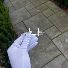 Load image into Gallery viewer, Square T-bar Bangle