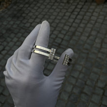 Load image into Gallery viewer, Diamond TwinRay Bangle