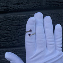 Load image into Gallery viewer, Amethyst - Twisted ring