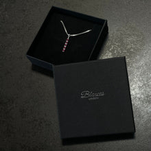 Load image into Gallery viewer, Ruby - 5 Stone Necklace