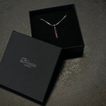 Load image into Gallery viewer, Ruby - 5 Stone Necklace