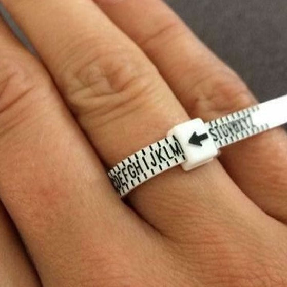 Buy Ring Sizer  Plastic Finger Ring Sizer Printable London, UK