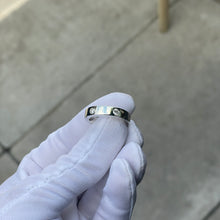 Load image into Gallery viewer, Flush set Court Ring // Diamond
