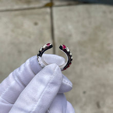 Load image into Gallery viewer, Signature Eternity Ring Ruby 2mm
