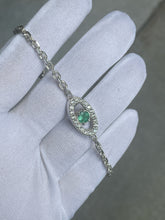 Load image into Gallery viewer, Evil Eye Bracelet - Emerald
