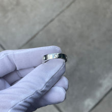 Load image into Gallery viewer, Flush set Court Ring // Diamond
