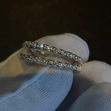 Load image into Gallery viewer, Diamond Duo Eternity Ring
