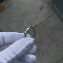 Load image into Gallery viewer, Diamond Partial T-Bar Ring
