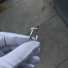 Load image into Gallery viewer, Diamond Partial T-Bar Ring
