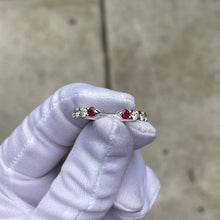 Load image into Gallery viewer, Signature Eternity Ring Ruby 2mm

